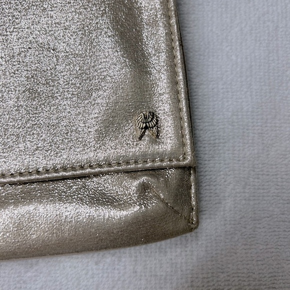 NWT. Victoria’s Secret Metallic Gold Clutch - Picture 6 of 6